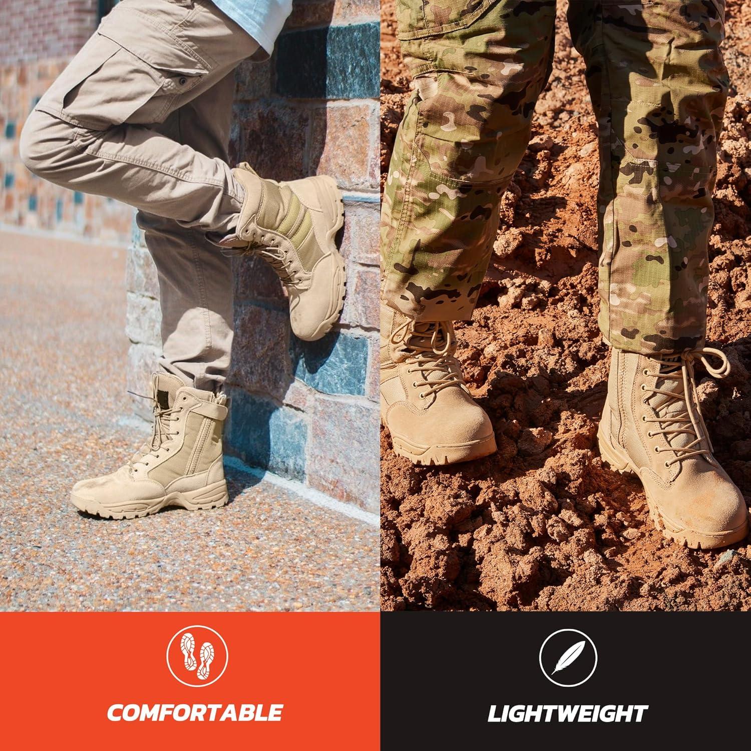 Exploring the Versatility of Military Tactical Work Boots